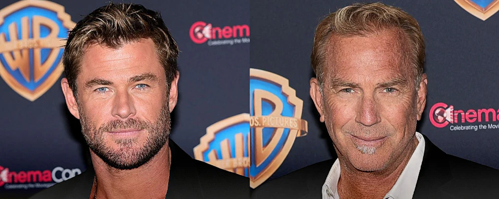 Kevin Costner rechaza a Chris Hemsworth para protagonizar el mismo su propia película