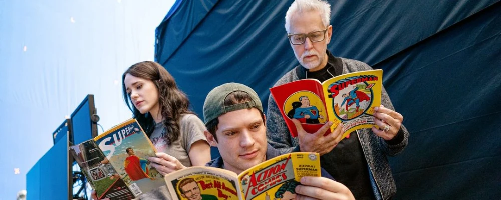 James Gunn publica foto con Lois y Clark y anuncia quiénes serán los Kent